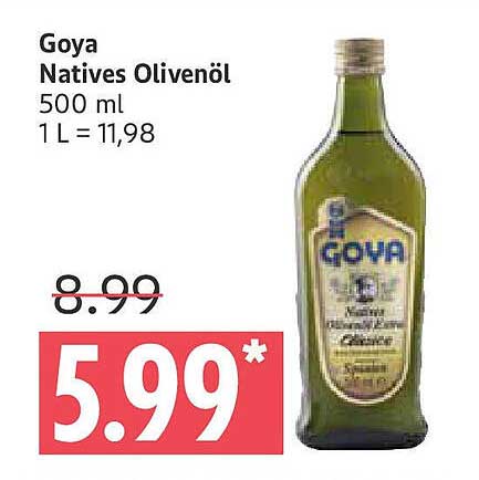 Goya Natives Olivenöl 500 ml