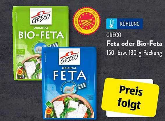 GRECO Feta oder Bio-Feta