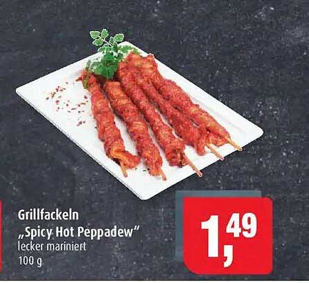 Grillfackeln "Spicy Hot Peppadew"