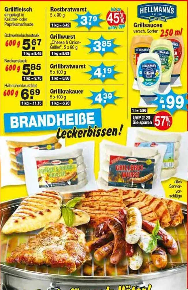 Grillfleisch eingeleitet in Kräuter- oder Paprikamarinade