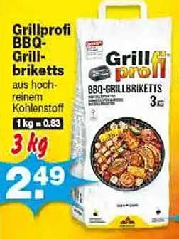 Grillprofi BBQ-Grillbriketts 3 kg