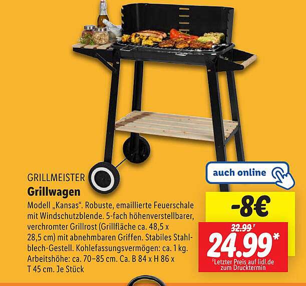 Grillwagen Modell 'Kansas'