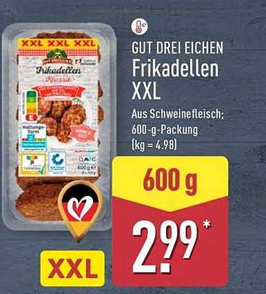 GUT DREI EICHEN Frikadellen XXL