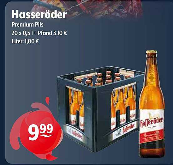 Hasseröder Premium Pils 20 x 0,5 l