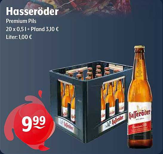 Hasseröder Premium Pils 20 x 0,5 l