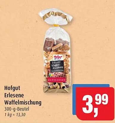 Hofgut Erlesene Waffelmischung 300-g-Beutel