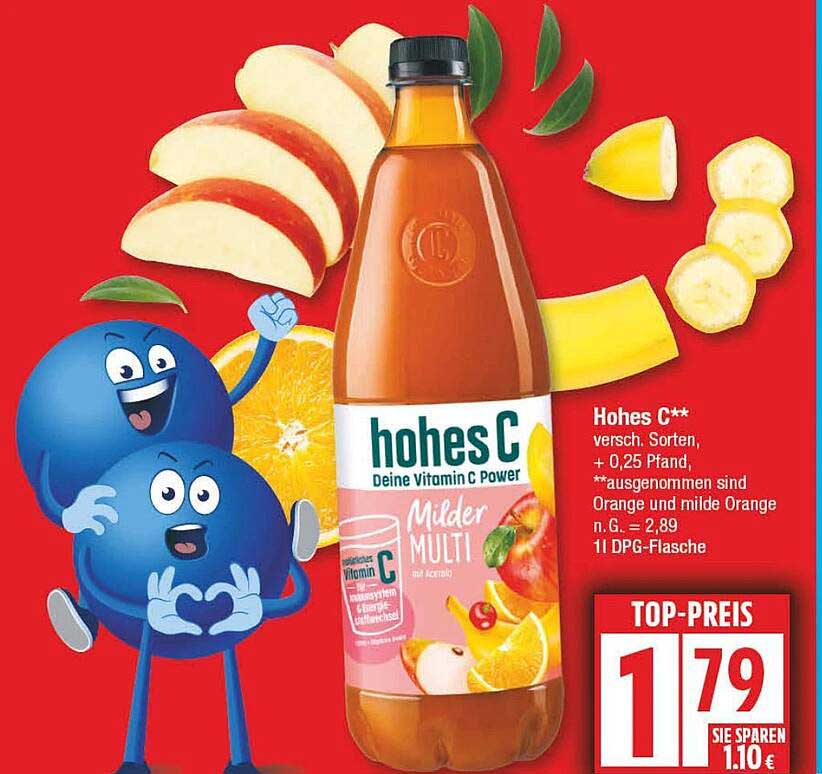 Hohes C - Multivitamin-Saft 1L