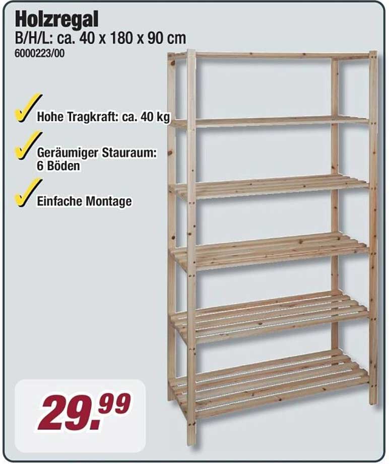 Holzregal