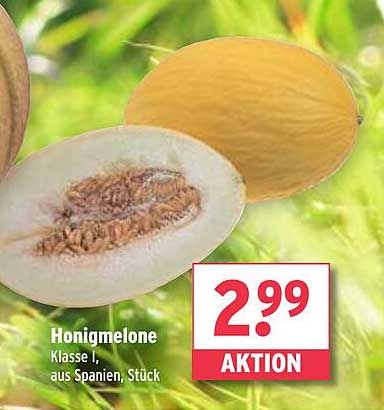 Honigmelone Klasse I aus Spanien, Stück