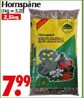 Hornspäne 2,5 kg
