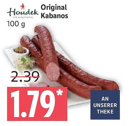Houdek Original Kabanos - 100 g