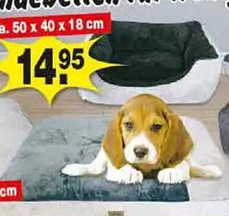 Hundebett in verschiedenen Farben und Größen