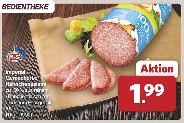 Imperial Geräucherte Hähnchensalami