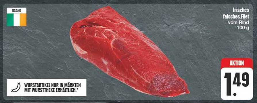 Irisches falsches Filet vom Rind - 100 g