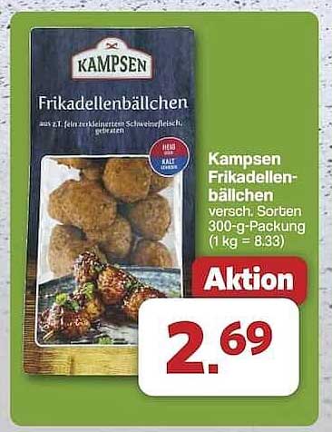 Kampsen Frikadellenbällchen 300-g-Packung