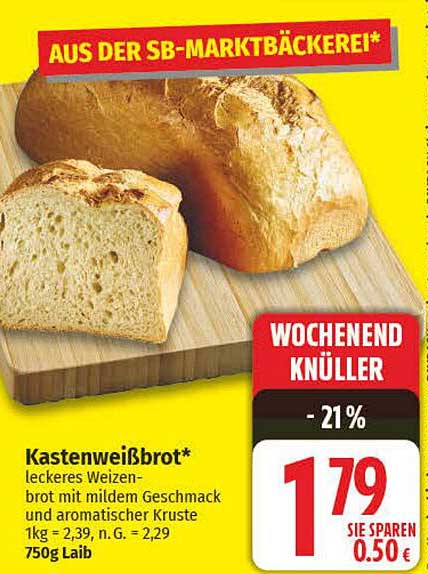 Kastenweißbrot*