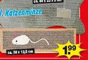 Katzenminze Spielmatte 49 x 23,5 cm