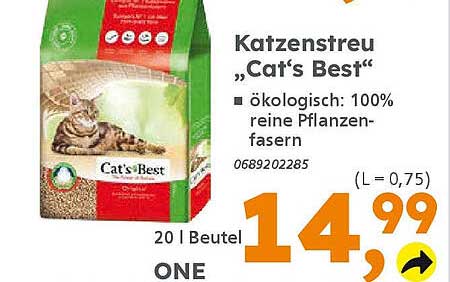 Katzenstreu „Cat's Best“
