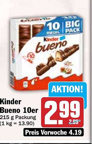 Kinder Bueno 10er BIG PACK