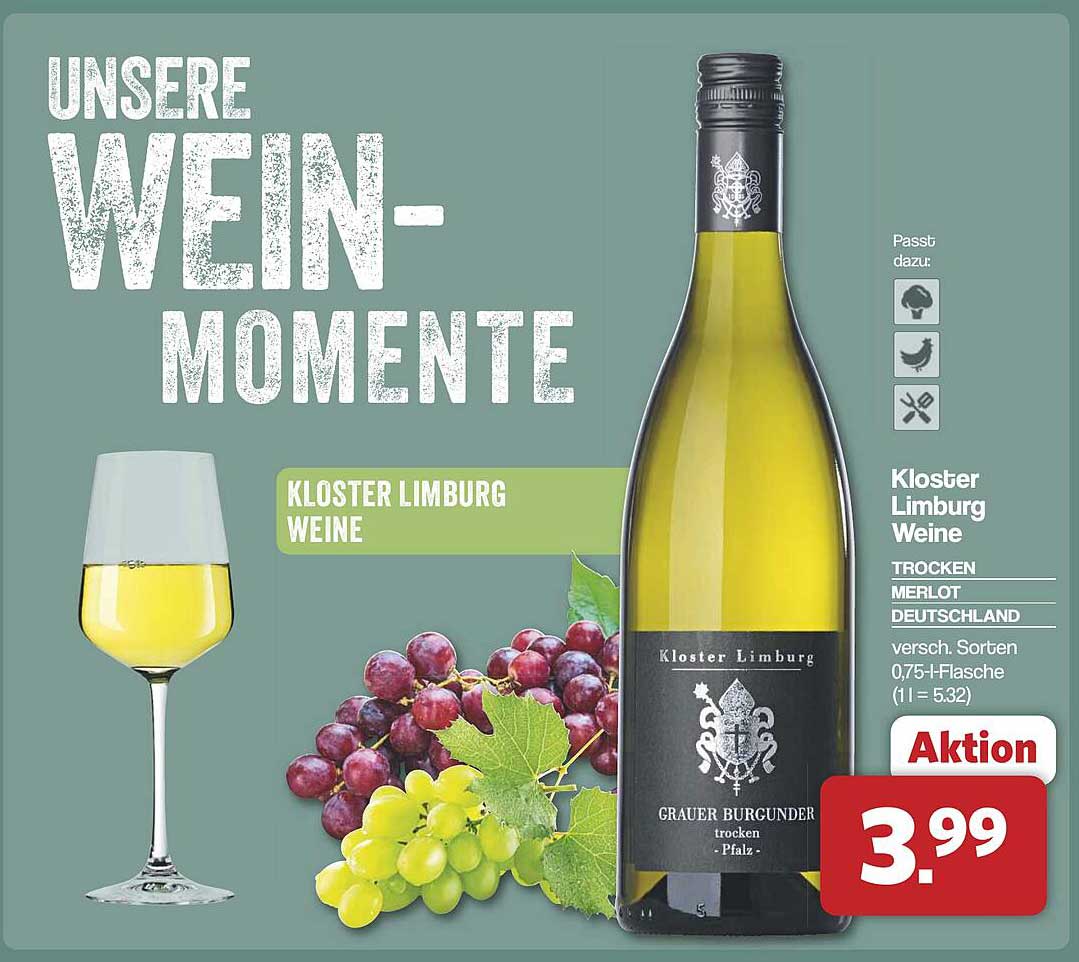 Kloster Limburg Weine – Grauer Burgunder trocken