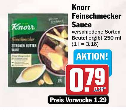 Knorr Feinschmecker Sauce