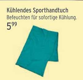 Kühlendes Sporthandtuch