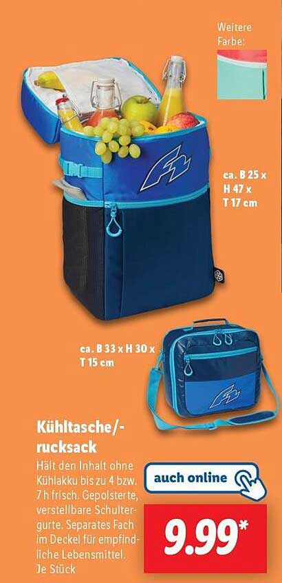 Kühltasche/-rucksack
