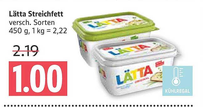 Lätta Streichfett 450 g - Verschiedene Sorten zum Top-Preis!