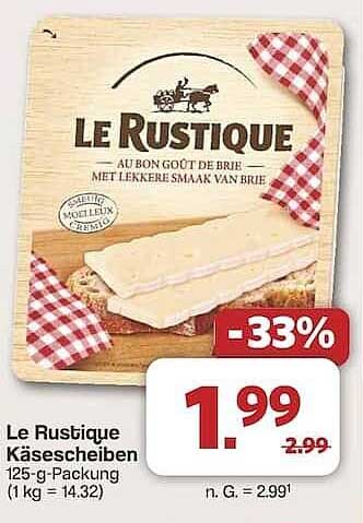 Le Rustique Käseplatten 125-g-Packung