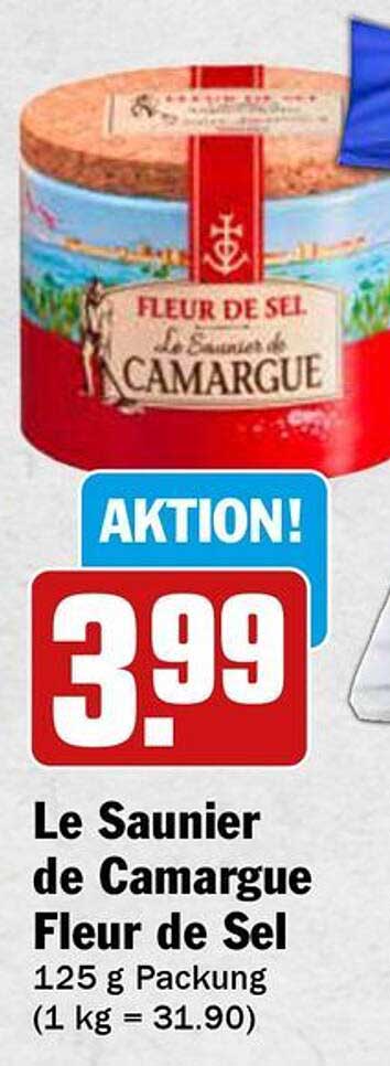 Le Saunier de Camargue Fleur de Sel 125 g