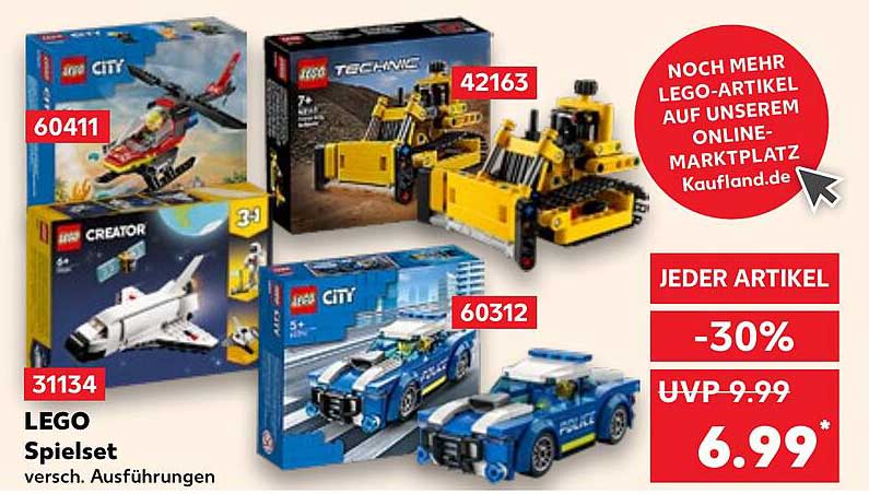 LEGO Spielset verschiedene Ausführungen