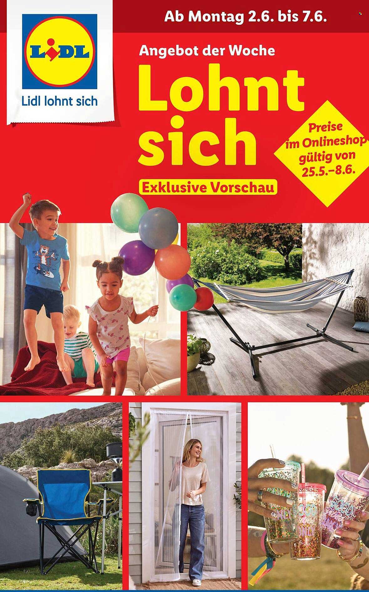 Lidl Angebot der Woche: Exklusive Angebote vom 2. Juni bis 7. Juni