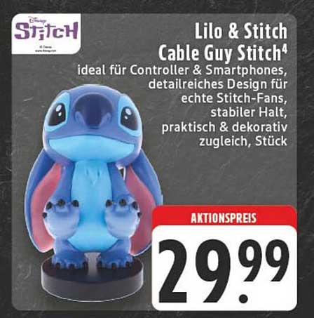 Lilo & Stitch Cable Guy Stitch