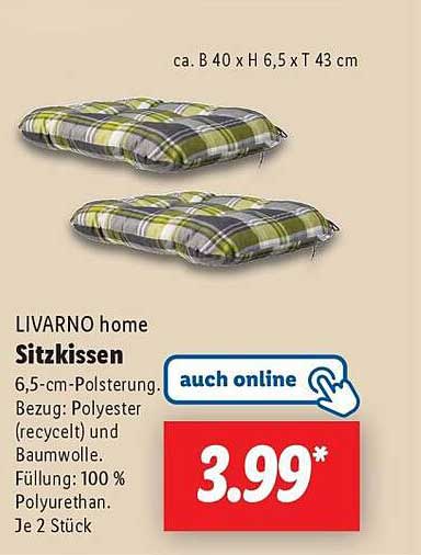 LIVARNO home Sitzkissen – Gemütlichkeit für Ihr Zuhause