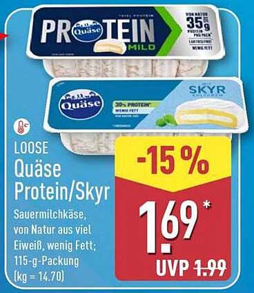 LOOSE Quäse Protein/Skyr 115-g-Packung