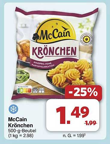 McCain Krönchen 500-g-Beutel