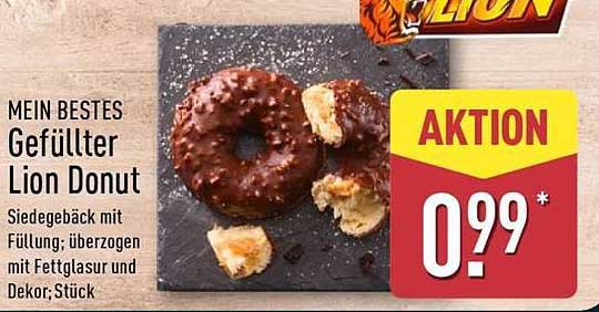 Mein Bestes Gefüllter Lion Donut