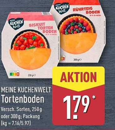 Meine KüchenWelt Tortenboden – Verschiedene Sorten, 250g oder 300g