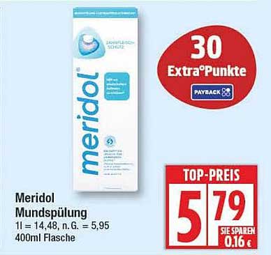 Meridol Mundspülung 400ml - Top-Preis!