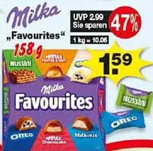 Milka "Favourites" 158 g