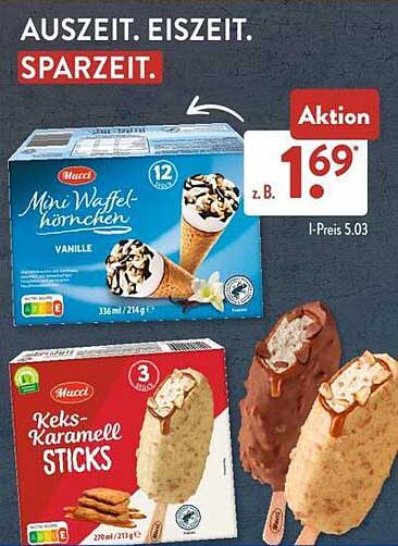 Mini Waffelhörnchen Vanille und Keks-Karamell Sticks