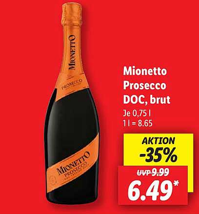 Mionetto Prosecco DOC, brut