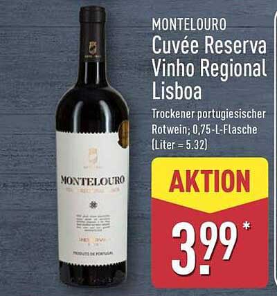 MONTELouro Cuvée Reserva Vinho Regional Lisboa