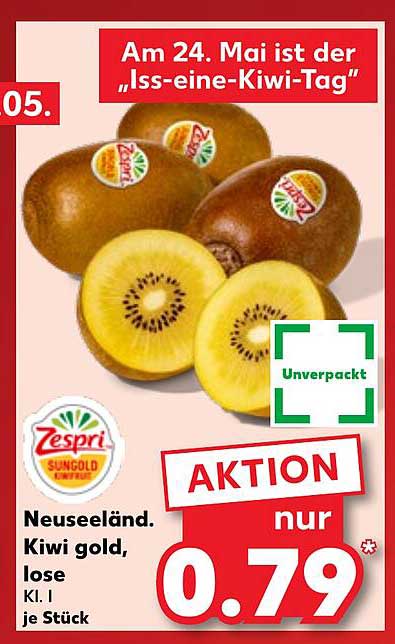 Neuseeländische Kiwi Gold, lose, Zespri