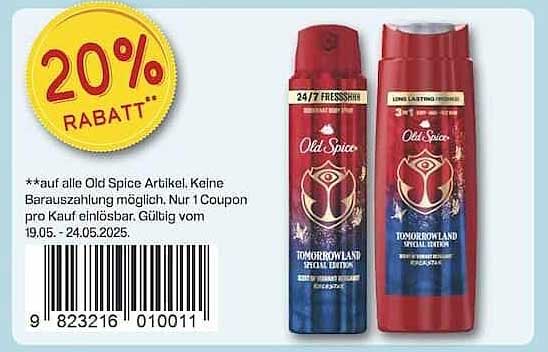 Old Spice Tomorrowland Special Edition - 20% Rabatt
