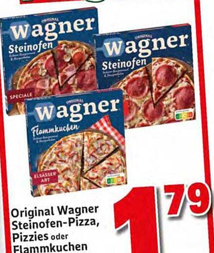 Original Wagner Steinofen-Pizza, Pizzies oder Flammkuchen
