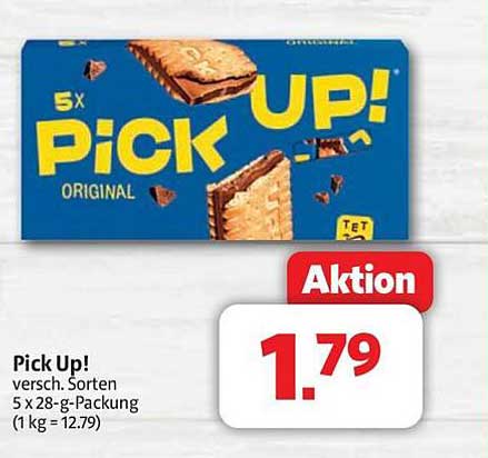 Pick Up! verschiedene Sorten 5 x 28 g-Packung