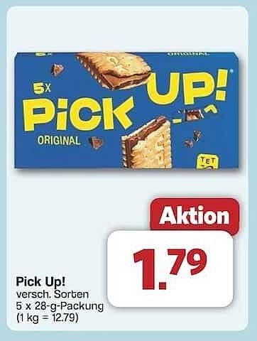 Pick Up! - Verschiedene Sorten 5 x 28-g-Packung