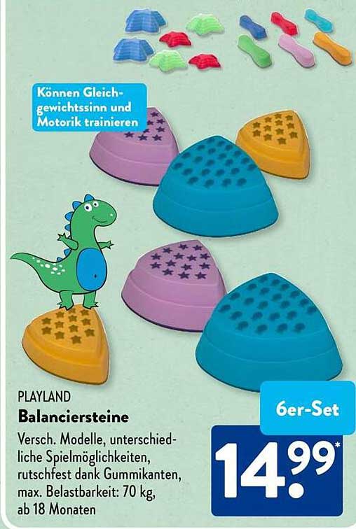 Playland Balanciersteine 6er-Set