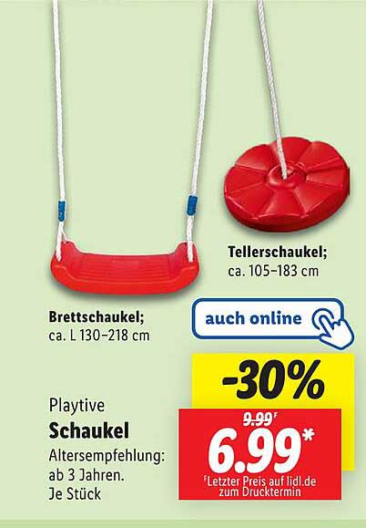 Playtive Schaukel - Kinderspaß für Zuhause